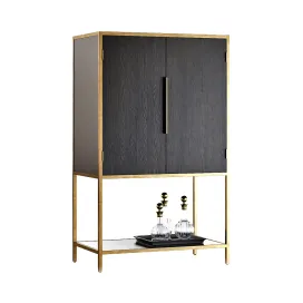 Crate barrel oxford bar cabinet